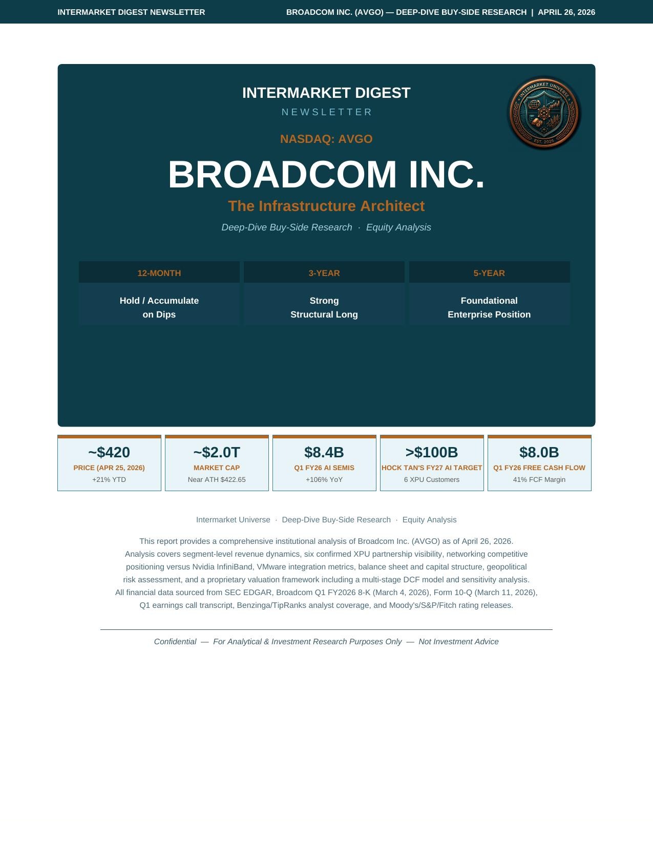 Broadcom Deep-Dive Page 1