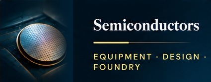 Semiconductors — Equipment · Design · Foundry